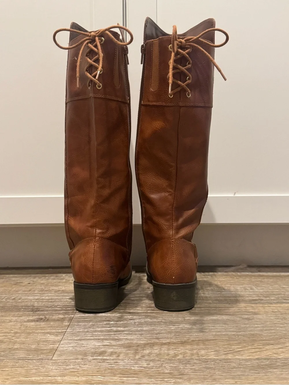 Women's Over-the-Knee Riding Boots in Chestnut